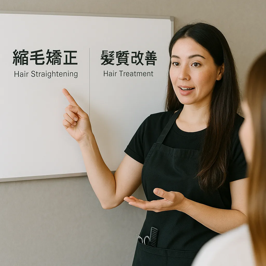 【完全解説】髪質改善と縮毛矯正の違いとは？薬剤・効果・負担を徹底比較してあなたに最適な施術を見つけよう