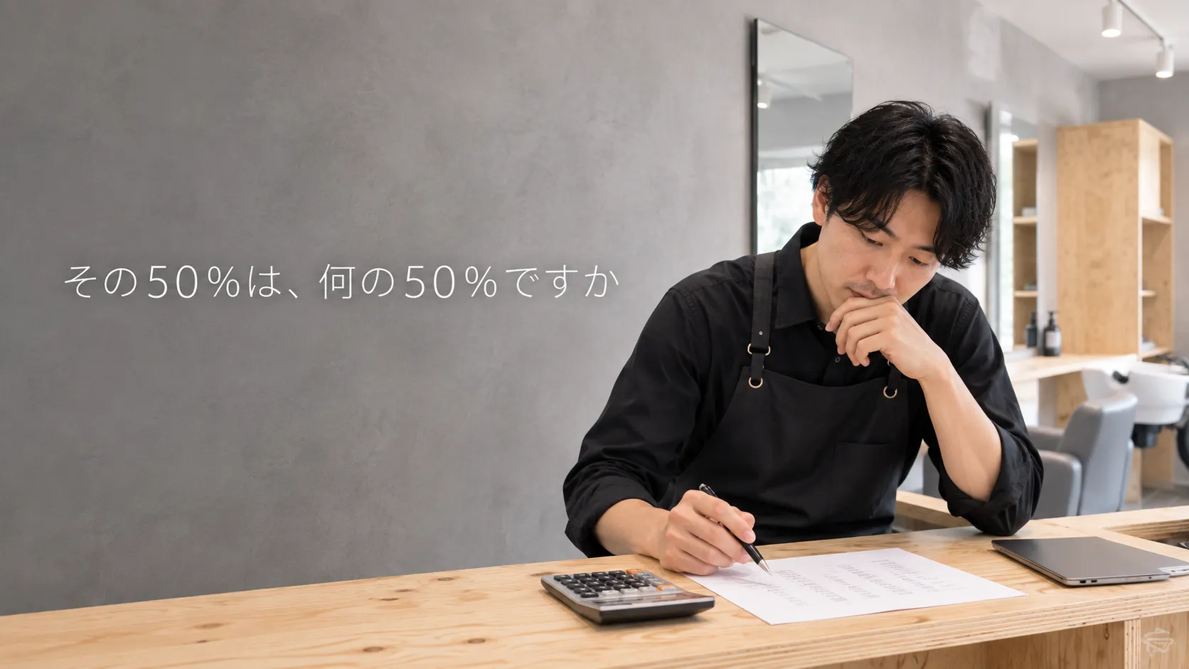 「その50%は、何の50%ですか」歩合率を検算してから決める長野市の美容師求人